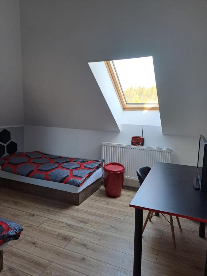 Nadmorski Dom Pod Lasem Villa Mieroszyno Exteriör bild